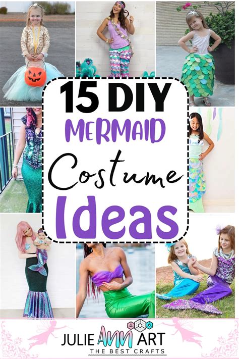 15 Diy Mermaid Costume Ideas To Be A Lake Princess Julie Ann Art