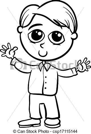 Black and white picture series of a pain clipart white boy - Clipground