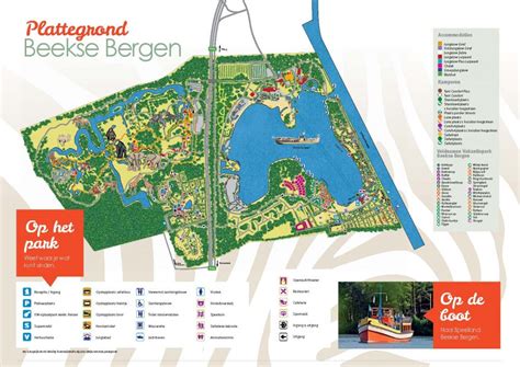 In safaripark beekse bergen beleeft u tal van afrikaanse avonturen op één dag. Plattegrond Beekse Bergen & Speelland