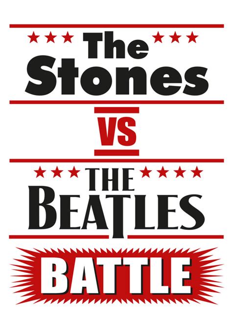 The Stones Vs The Beatles Battle Nu In Het Theater