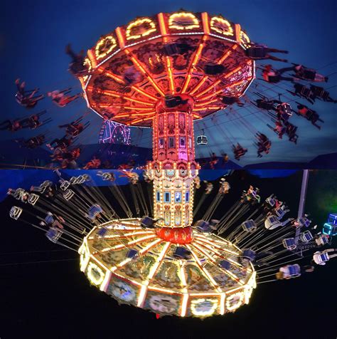 Itap Of A Swing Ride At The State Fair Of Texas 703pm 747pm 1018