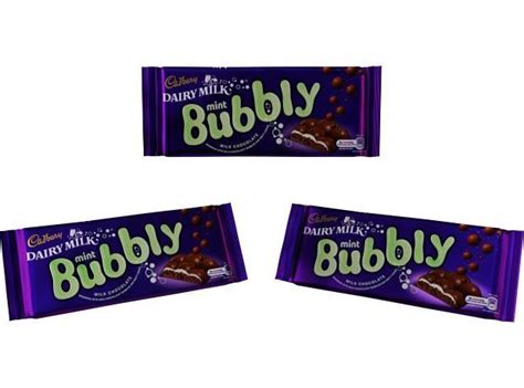 Cadbury Dairy Milk Bubbly Mint Hits Shelves Product News