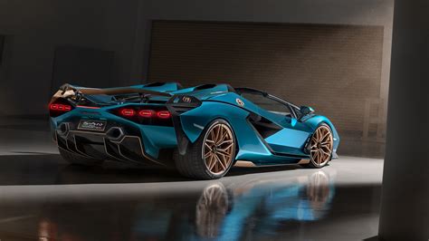 Lamborghini Sian Roadster 2020 4k 8k 4 Wallpaper Hd Car Wallpapers