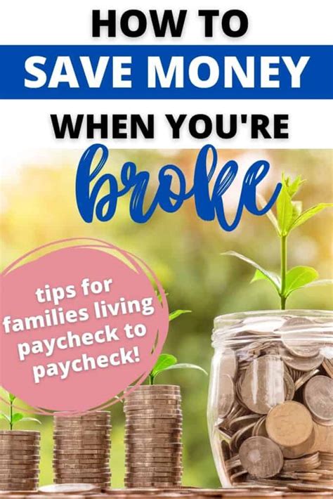 how to save money when you re broke simple living mommy