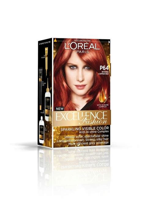 Loreal. Excellence Fashion. Hair Dye. Copper Red. | Copper ...
