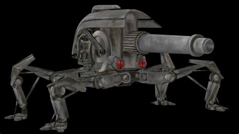 Flak Proton Cannonj 1 Semi Autonomous Proton Cannon Star Wars Droids