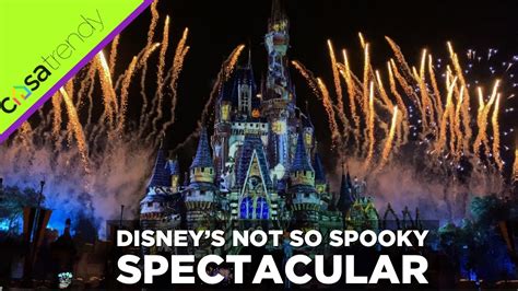 Disneys Not So Spooky Spectacular Nuevos Fireworks 2019 Youtube