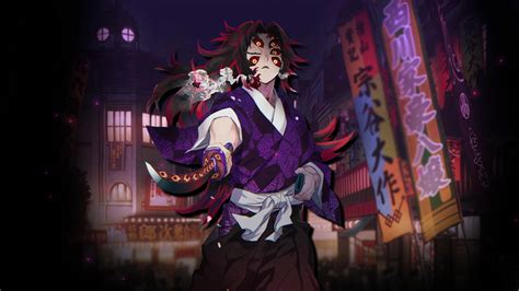 Anime Demon Slayer Kokushibou 4k Live Wallpaper Desktophut Free Hd