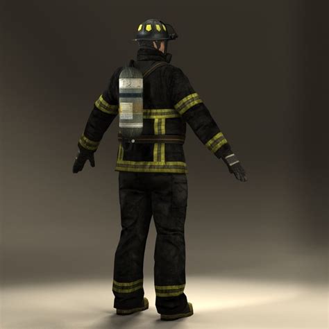 Collect your favorite prizes right now ! Fireman Rig 3D Model rigged MAX OBJ 3DS FBX LWO LW LWS MA ...
