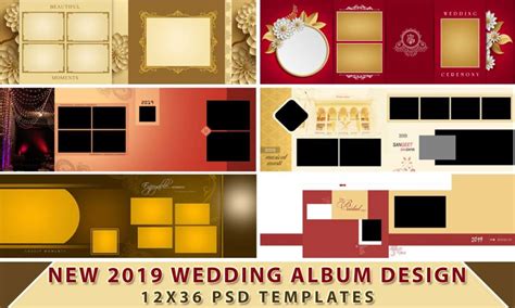 New Wedding Album Design X PSD Templates Photoshopresource