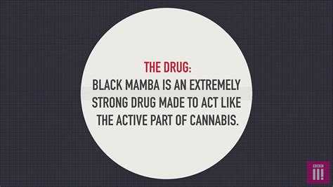 Bbc Three Drugs Map Of Britain What Black Mamba Can Do To Your Body