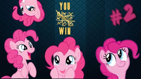 Pink Tac Toe Letting Pinkie Pie Win To Get The Good Ending Part 2