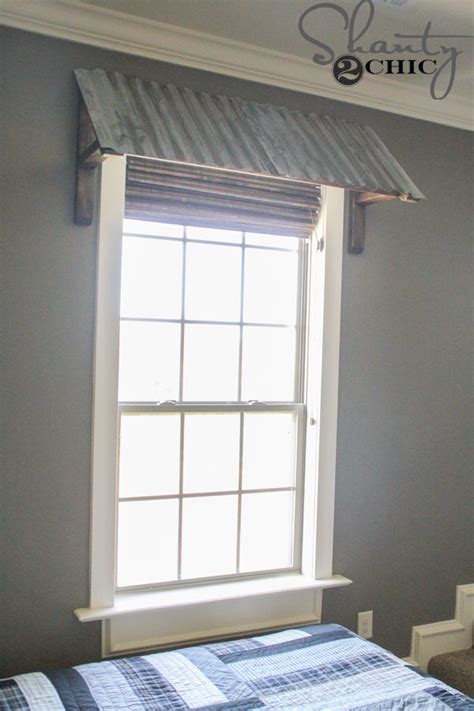 Diy Corrugated Metal Window Awning Love This Metal Awnings For Windows