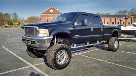 2002 Ford F350 4x4 Lariat Crew Cab 73l Power Stroke Diesel For Sale