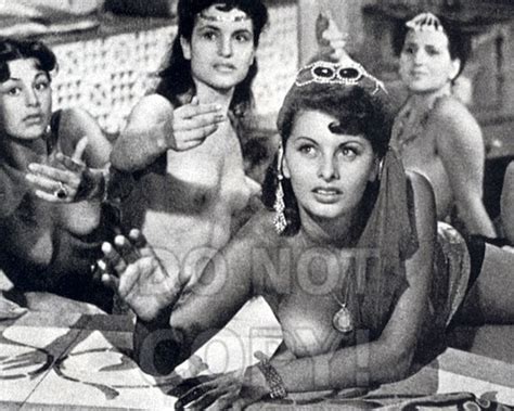 X Photo Sophia Loren Friends Pretty Sexy Topless Movie Etsy