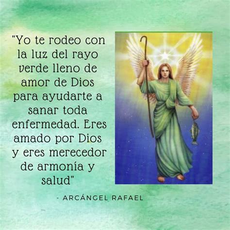 ArcÁngel Rafael Oración Milagrosa Oraciones Milagrosas Y Poderosas