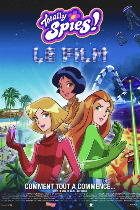 totally spies le film 2009 posters — the movie database tmdb