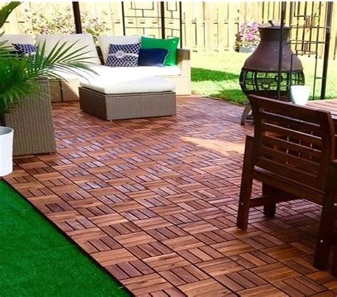 21 posts related to ikea wood flooring interlocking deck tiles. Check out how this IKEA fan used outdoor furniture and ...