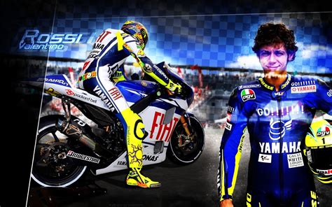 Browse millions of popular valentino rossi wallpapers and ringtones on zedge and personalize your phone to suit you. Gambar dan Foto Keren Wallpaper Motogp Valentino Rossi