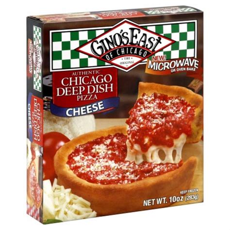 Gino S East Of Chicago Cheese Deep Dish Pizza 10 Oz Kroger