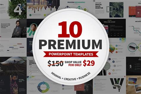 10 Premium Powerpoint Templates