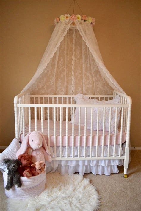 Lace Flower Canopy Flower Canopy Lace Canopy Canopy Bed Etsy Baby