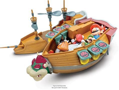 Jakks Pacific Announces New Deluxe Bowsers Airship Playset Will Invade
