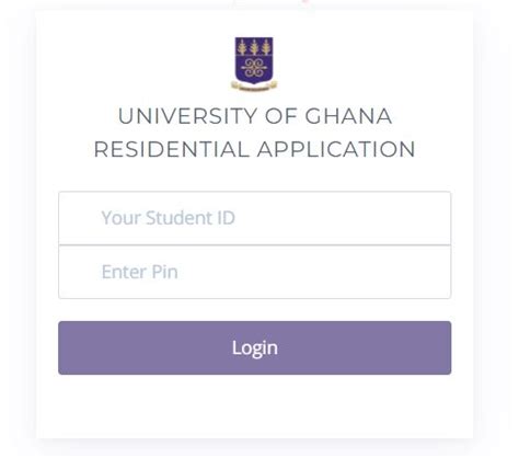 Ug Online Hostel Portal Log In University Of Ghana Apply Now
