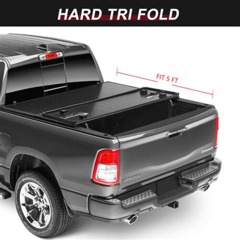 Cciyu Tonneau Cover Truck Bed 5 Ft For Nissan Frontier 2005 2018 Hard
