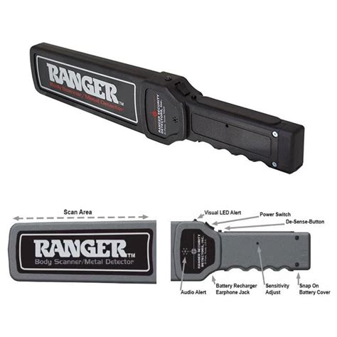 Ranger Metal Detector Palmare Hand Held Body Scanner M1000 Unmilione