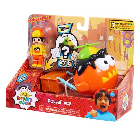 Ryan's family fun camping trip adventure! Rollin Moe Ryans World Action Figures