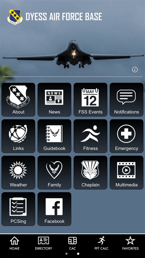 Always turn it on when connecting to unknown wifi hotspots. Dyess mobile app available on Air Force Connect > Dyess ...