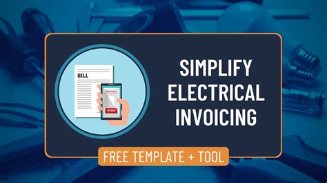 Electrician Invoice Template Free Pdf Download And Interactive Tool