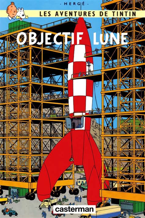 Objectif Lune Tintin Hergé Bd Tintin