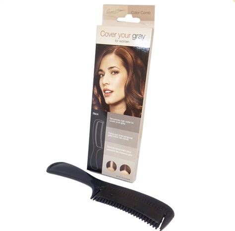 Cover Your Gray Color Comb black Tijdelijke haarkleurkam wasbaar 10g