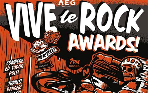 All Star Line Up Announced For 2nd Vive Le Rock Awards Your Online