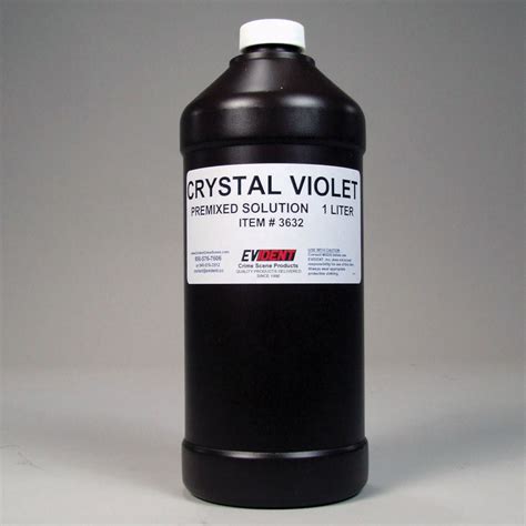 Crystal Violet Fingerprint Reagent 32 Oz Premix