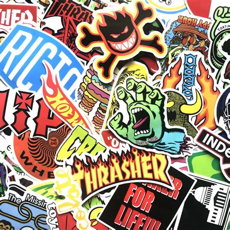 100 Stuks Spitfire Stickers Skate Logo Stickers Pack Etsy