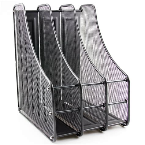 Mercer magazine rack & paper holder item no: 3 Tier Office Desk Document File Magazine Paper Organiser ...