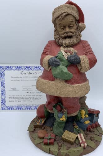 Santa Iv R 1987 Tom Clark Gnome Cairn Studio Item5006 Ed35 Free