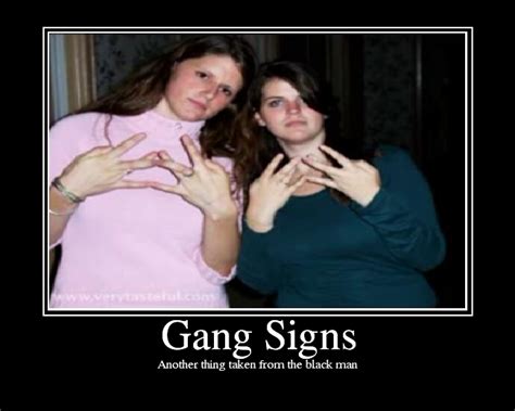 gang signs picture ebaum s world