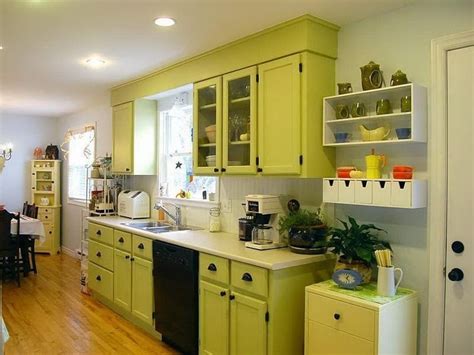 warna cat dapur kombinasi hijau inspirasi terbaru