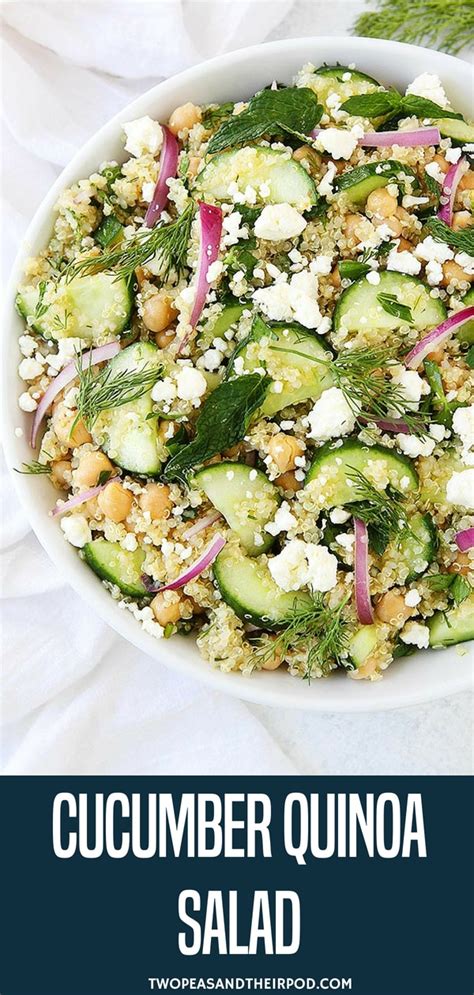 Cucumber Quinoa Salad Recipe