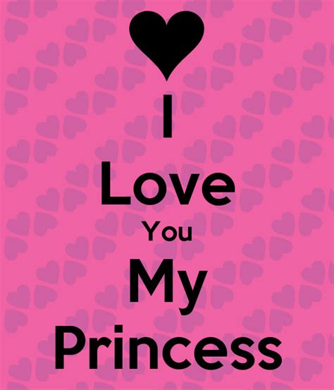 I Love You My Princess Poster Okoagyu Keep Calm O Matic