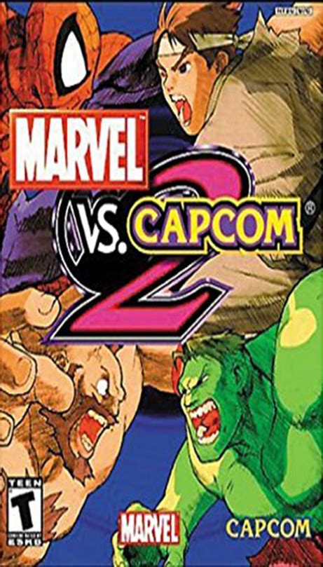 Marvel Vs Capcom 2 Cover Art