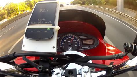 What's the real top speed? Honda PCX Top Speed - GPS - YouTube