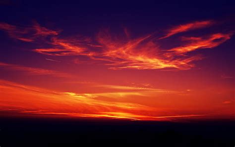 Download Wallpaper 3840x2400 Sunset Dark Twilight Sky Clouds 4k Ultra Hd 1610 Hd Background