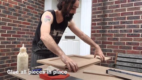 Common materials used for cabinet doors. Making MDF shaker style kitchen cabinet doors - YouTube