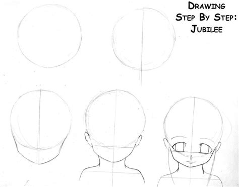 How to draw a manga girl. anime+step+by+step+drawing+head | Drawing Anime Steps Page 1 by ~EmeeEms on deviantART | Drawing ...