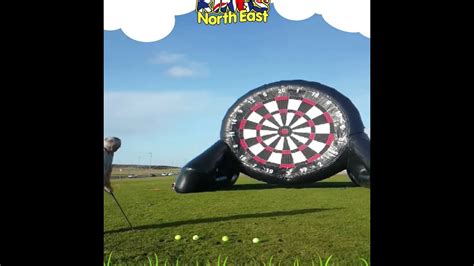 Golf Darts The Best Inflatable Games For Events Youtube